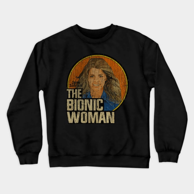 The Bionic woman Crewneck Sweatshirt by manganto80s